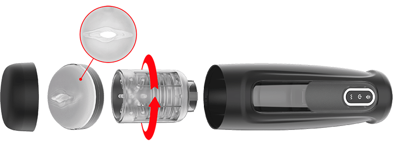 JAMYJOB TORNADO 360 ROTATE TECH STROKER